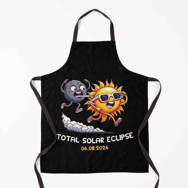 Item preview, total solar eclipse 2024 8-4-2024 Funny Sun Flees Moon designed and sold by MTRBSK11.