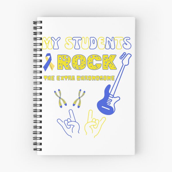 Item preview, My students rock the extra chromosome Down syndrome awareness month  designed and sold by Lulustarfox.