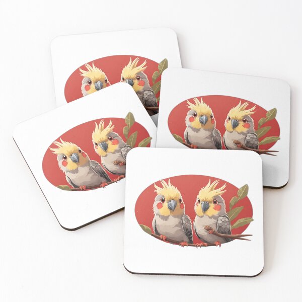 Item preview, Familia de dibujos animados cacatúa designed and sold by YoshiArtDesign.