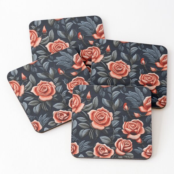 Item preview, Red roses | Flower embroidery pattern | Floral pattern for women | All over flower pattern 1 designed and sold by Yaremchuk.