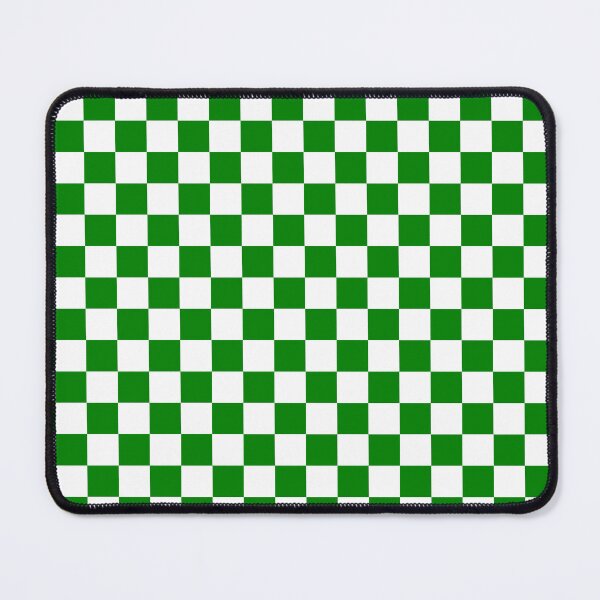 Item preview, Small Checkered - White and Green designed and sold by JustPatterns2.