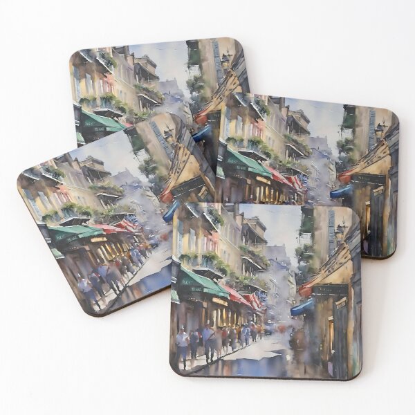 Item preview, Memories of New Orleans - Bourbon Street New Orleans B designed and sold by Oldetimemercan.