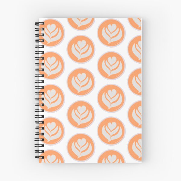 Item preview, Latte Art in a Paper Cup Orange designed and sold by chelseabolles.