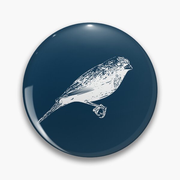 Item preview, Painted Bunting White Design  designed and sold by designsasstultd.