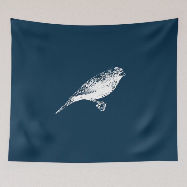 Item preview, Painted Bunting White Design  designed and sold by designsasstultd.