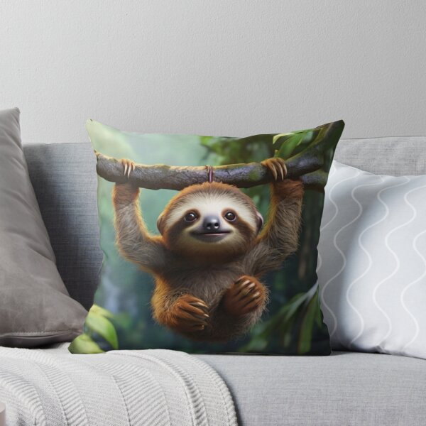 Item preview, Nature's Cradle: A Baby Sloth's Leafy Haven designed and sold by Zaramodo.