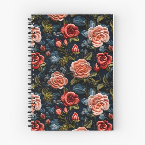 Item preview, Red and pink roses | Flower embroidery pattern | Floral pattern for women | All over flower pattern 1 designed and sold by Yaremchuk.