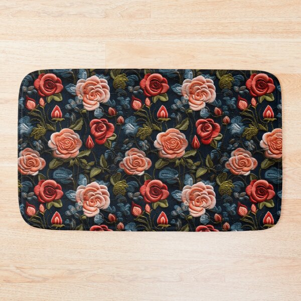 Item preview, Red and pink roses | Flower embroidery pattern | Floral pattern for women | All over flower pattern 1 designed and sold by Yaremchuk.