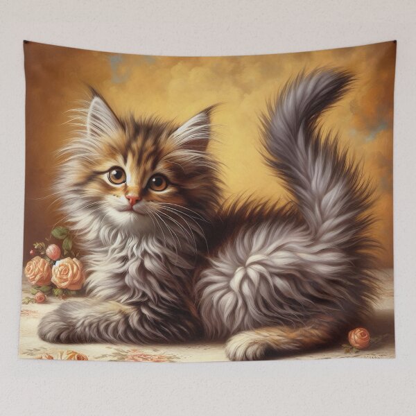 Item preview, Elegant rose kitten designed and sold by Girih.