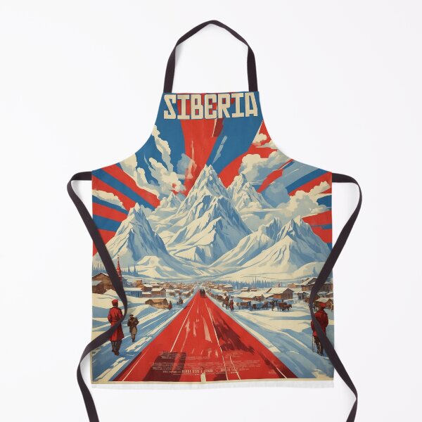 Item preview, Siberia Tundra Russia Vintage Poster Tourism designed and sold by TravelersGems.