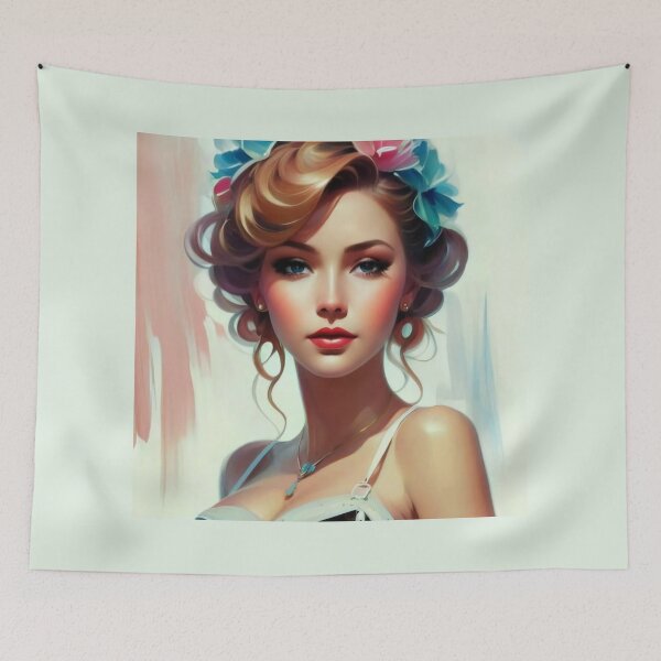 Item preview, Beautiful Girl designed and sold by ArtCraftLab.