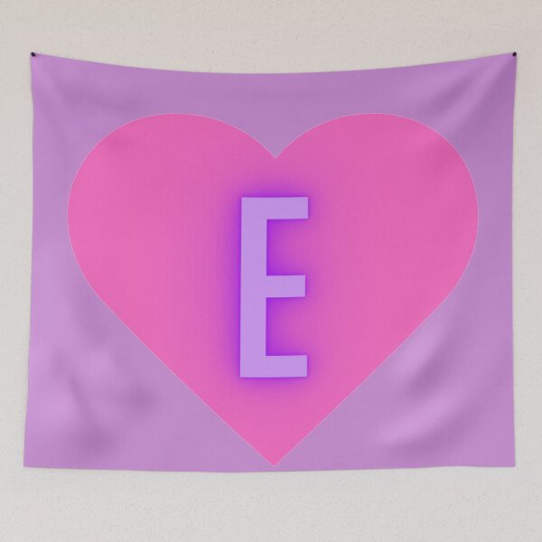 Item preview, Heart "E" designed and sold by tamsclub.