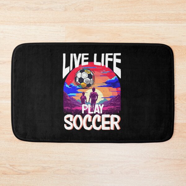 Item preview, Live Life Play Soccer, Football Player designed and sold by orangeblue21.