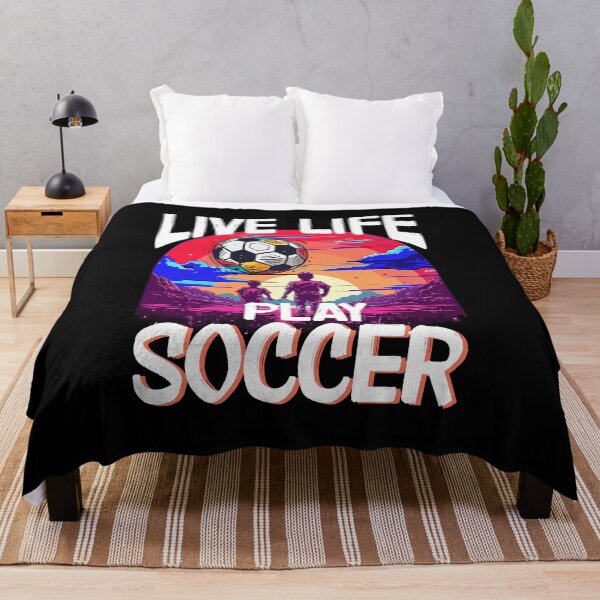 Item preview, Live Life Play Soccer, Football Player designed and sold by orangeblue21.