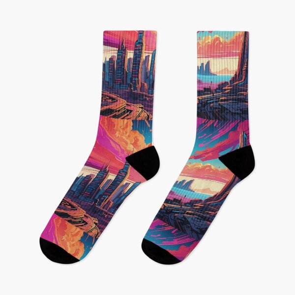 Item preview, Neon Dusk: Serenity in a Cybernetic Metropolis designed and sold by ArtComixHaven.