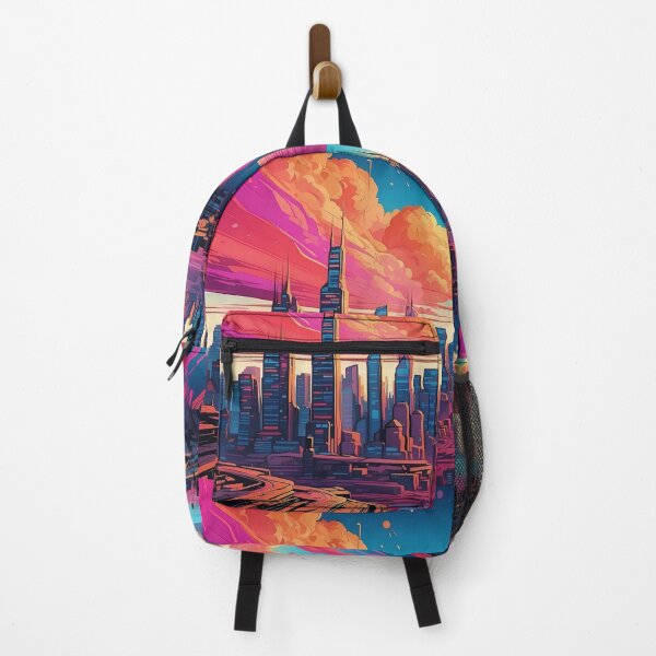 Item preview, Neon Dusk: Serenity in a Cybernetic Metropolis designed and sold by ArtComixHaven.