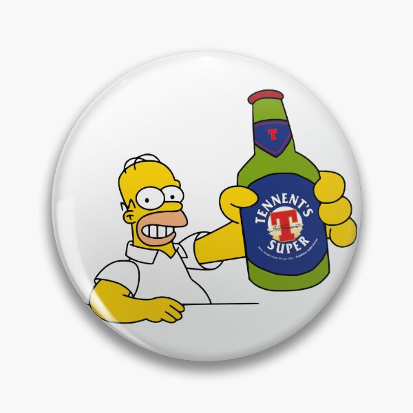 Item preview, Homer beer Tennents designed and sold by OroboroCustom.