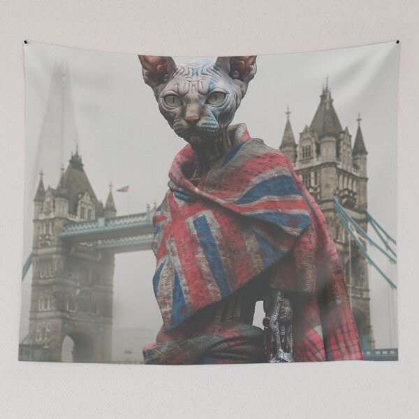 Item preview, Whispers in the Mist: The Cat of Old London. designed and sold by Left-Hand-Tree.