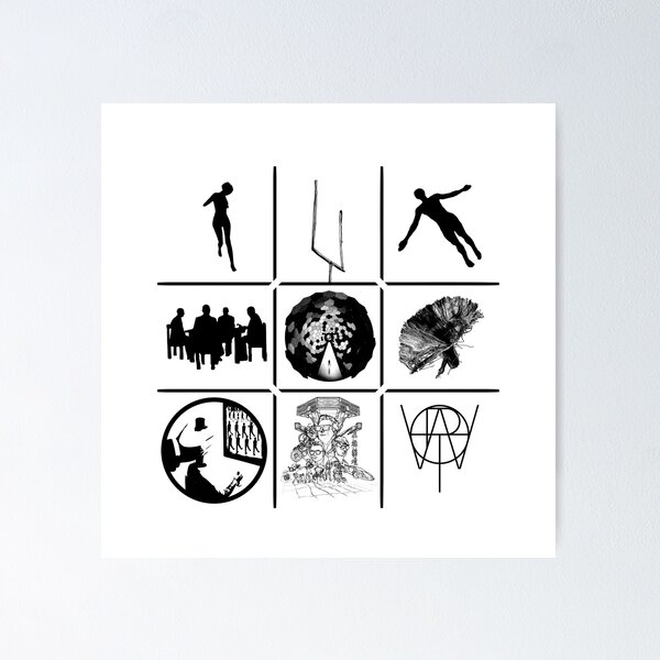 Item preview, M.U.S.E - Minimalist Logos - Black designed and sold by skipat.