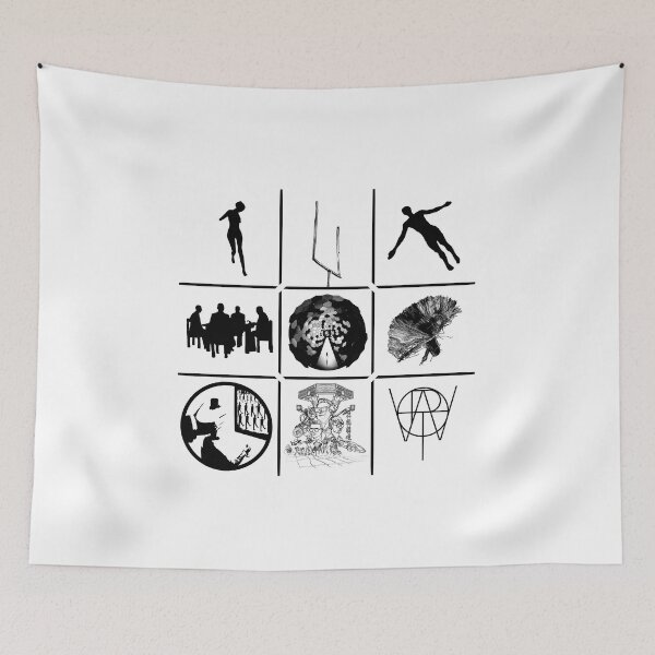 Item preview, M.U.S.E - Minimalist Logos - Black designed and sold by skipat.