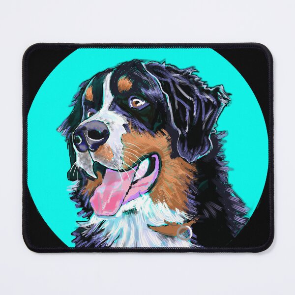 Aperçu de l'œuvre BOUVIER BERNOIS BERNER TURQUOISE créée et vendue par Marni Scofidio Desi9ns.