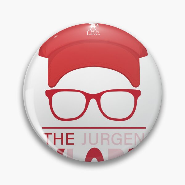 Item preview, THE KOP  for Jurgen Klopp with glasses red color - LFC designed and sold by happy-capy.