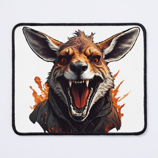 Item preview, Angry, evil kangaroo designed and sold by Laufer15.