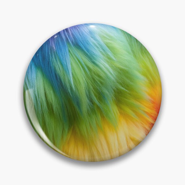 Item preview, Rainbow Colors faux fur Pride texture phone background designed and sold by patterncrow.