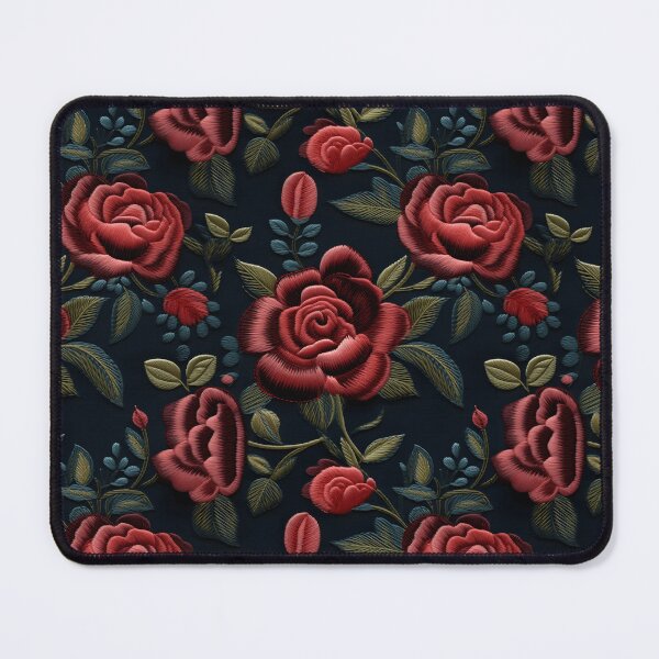 Item preview, Red roses | Flower embroidery pattern | Floral pattern for women | All over flower pattern 4 designed and sold by Yaremchuk.