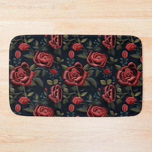 Item preview, Red roses | Flower embroidery pattern | Floral pattern for women | All over flower pattern 4 designed and sold by Yaremchuk.