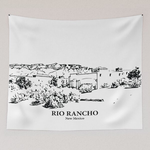 Item preview, Río Rancho - Nuevo México designed and sold by Lakeric Cityscapes.