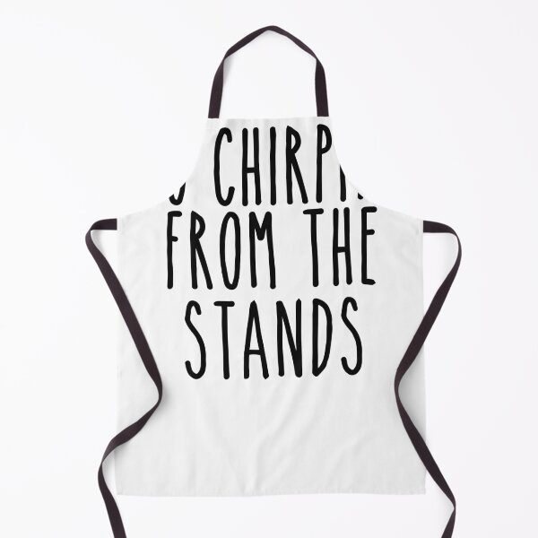 Item preview, No Chirping from the Stands Black designed and sold by LaurenElin.