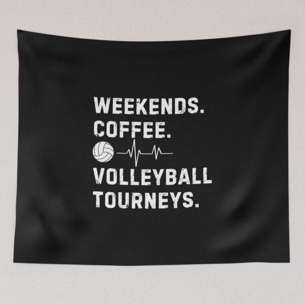 Item preview, Weekend Coffee and Volleyball Tourneys designed and sold by Tigerr3g.