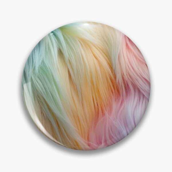 Item preview, Unicorn Fur Pastel Rainbow Colors fake fur texture background designed and sold by patterncrow.