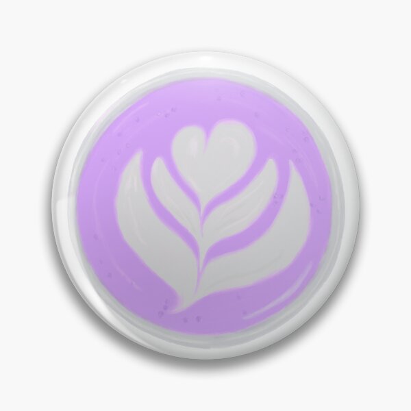 Item preview, Latte Art in a Paper Cup Purple designed and sold by chelseabolles.