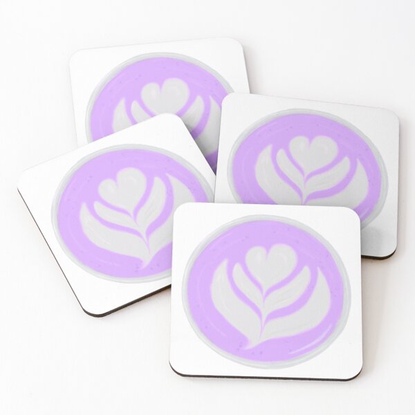 Item preview, Latte Art in a Paper Cup Purple designed and sold by chelseabolles.