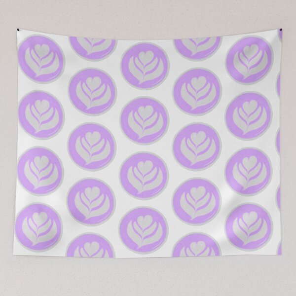 Item preview, Latte Art in a Paper Cup Purple designed and sold by chelseabolles.