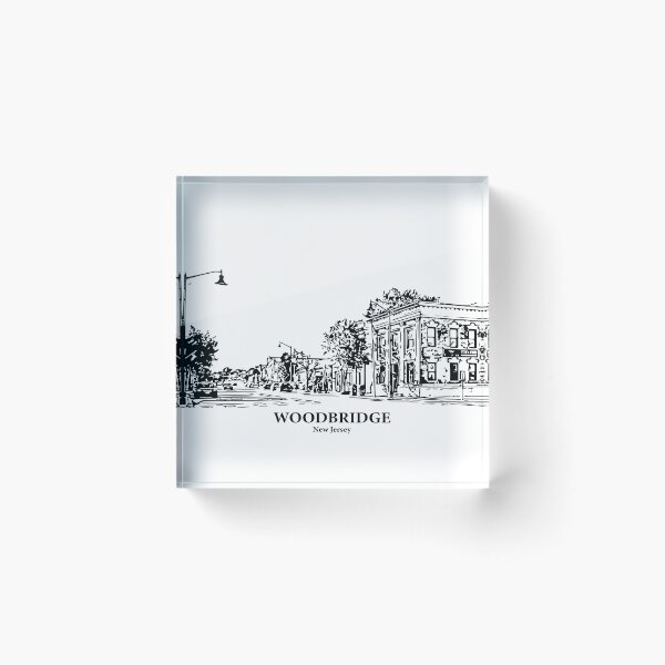 Item preview, Woodbridge - New Jersey designed and sold by Lakeric Cityscapes.