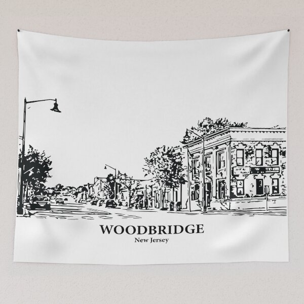 Item preview, Woodbridge - New Jersey designed and sold by Lakeric Cityscapes.