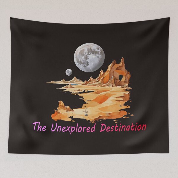 Item preview, The Unexplored Destination - Water Color designed and sold by AmazingAbha.