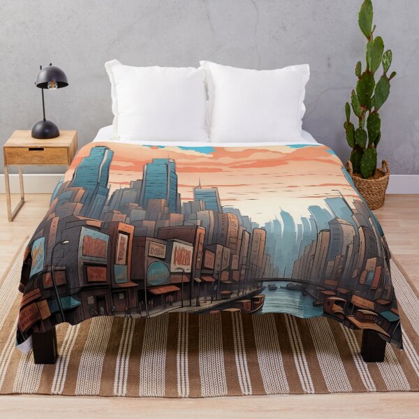 Item preview, Wilight Harmony Serenity in Urban Canals designed and sold by ArtComixHaven.
