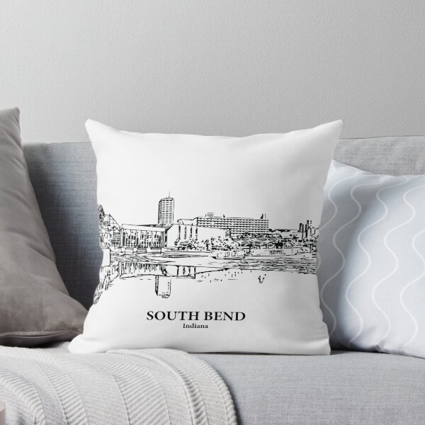 Item preview, South Bend - Indiana designed and sold by Lakeric Cityscapes.