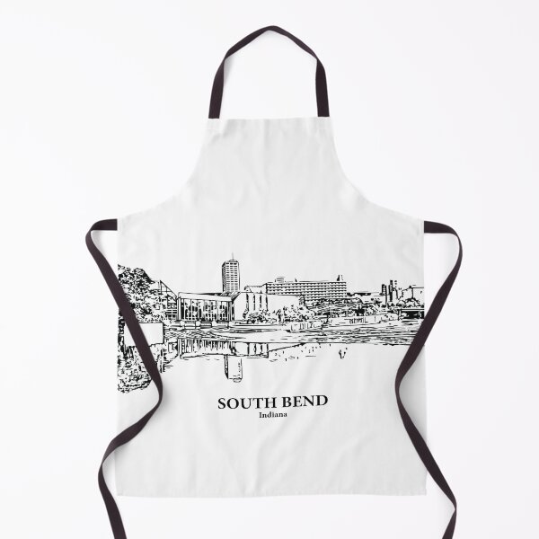 Item preview, South Bend - Indiana designed and sold by Lakeric Cityscapes.