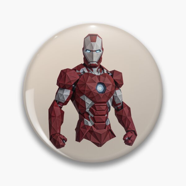 Artikelvorschau, Origami Ironman rot aus Papier entworfen und verkauft von PlumeUniverse.