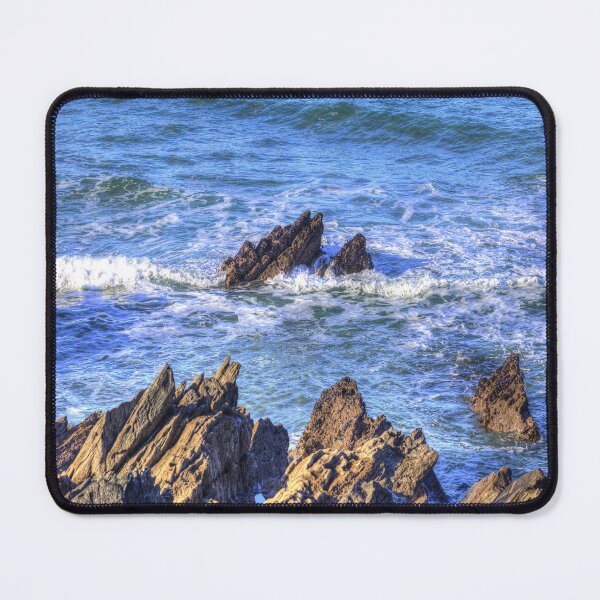 Item preview, Cornish Rocks Breaking Waves designed and sold by Londonimages.