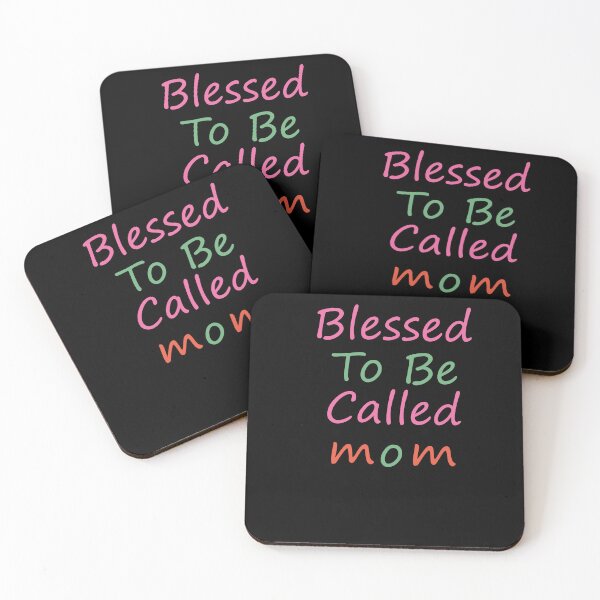 Item preview,   Blessed to be called cute mom on Mother's Day. designed and sold by fatifleur-art.