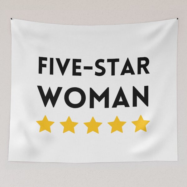 Item preview, Five-Star Woman designed and sold by GRINspiration.