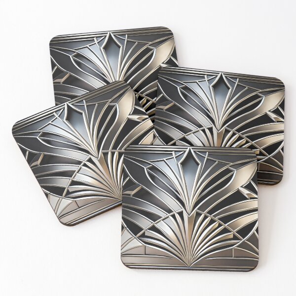 Item preview, silver art decostyle 024 designed and sold by fleesphotos.