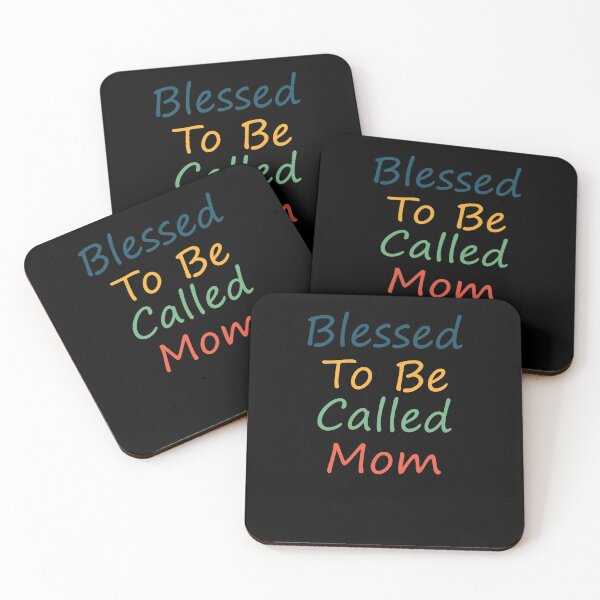 Item preview,    Blessed to be called cute mom on Mother's Day. designed and sold by fatifleur-art.