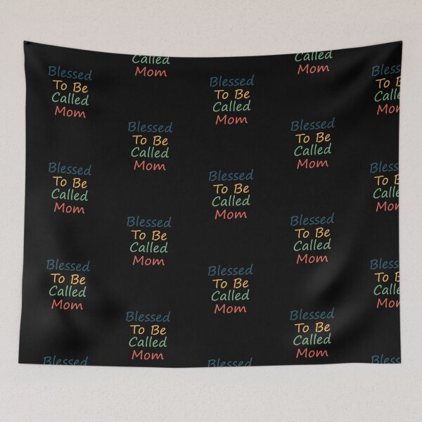 Item preview,    Blessed to be called cute mom on Mother's Day. designed and sold by fatifleur-art.